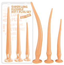 Super Long Flexible Butt Plug Set