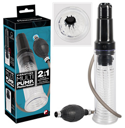 Vibrating Multi Pump & Masturbator