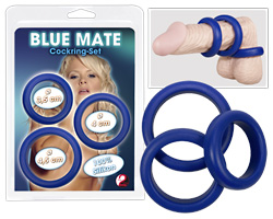 Penisring-Trio ?Blue Mate?