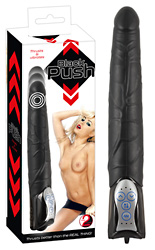 Black Push Thrusting Vibrator