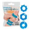Stretchy cock ring set